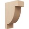 Ekena Millwork 11"W x 22"D x 33"H Classic Alpine Rough Cedar Woodgrain TimberThane Corbel, Primed Tan CORUR11X22X33ALPRCPR - alternate 1